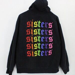 James Charles Hoodie Sweatshirt Black Pullover Sisters Graphic Influencer Large